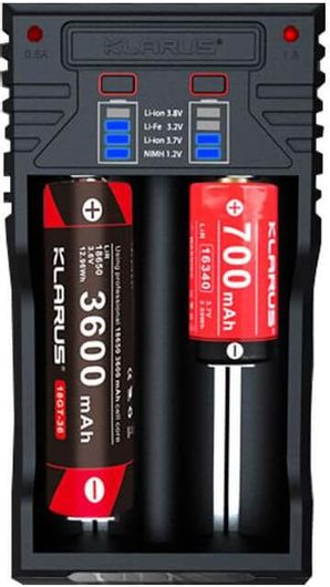 Φορτιστής Μπαταριών Klarus K2
