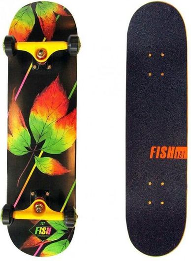 Complete Skateboard Fish Skateboards Fall Fish 31'' 