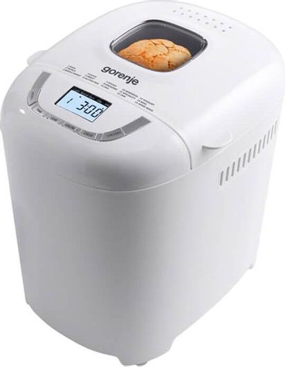 Αρτοπαρασκευαστής Gorenje BM910WII 550W Χωρητικότητας 900gr με 15 Προγράμματα