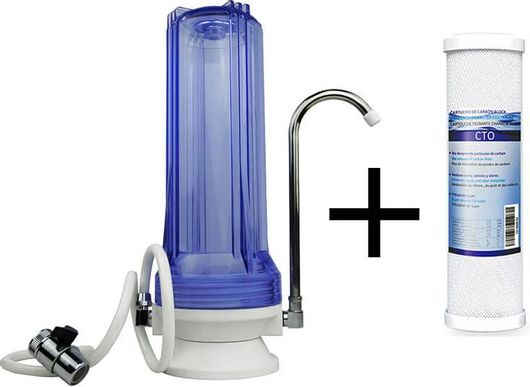 Φίλτρο Άνω Πάγκου CTC1 + Ενεργός Άνθρακας CTO 5μm