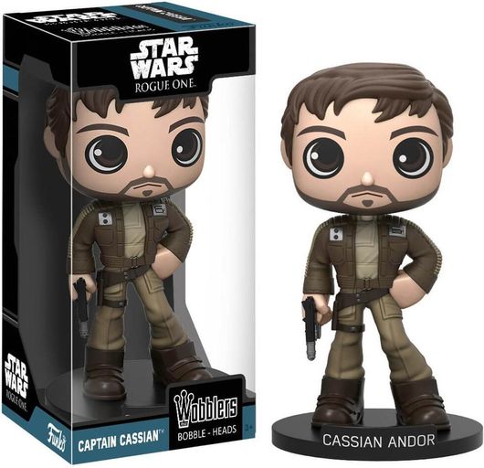 Funko Wobblers Movies: Wobbler Cassian Andor Star Wars: Rogue One #11383