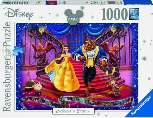 Puzzle Disney Η Πεντάμορφη και το Τέρας 2D 1000 Κομμάτια