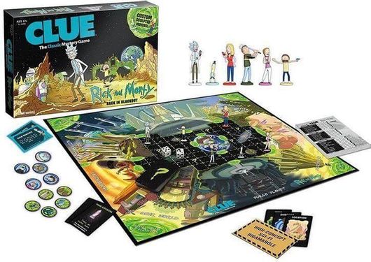 Επιτραπέζιο Winning Moves Cluedo Rick And Morty (Στα Αγγλικά) 003210