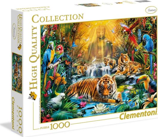 Puzzle Mysterious Tigers 2D 1000 Κομμάτια