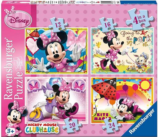 Παιδικό Παζλ Ravensburger 07255 12/16/20/24 Τεμ. Disney Minnie