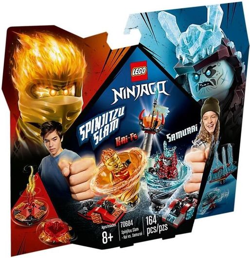 Lego Ninjago Σπιντζίτσου Σλαμ Κάι Εναντίον Σαμουράι X 70684 για 8+ ετών
