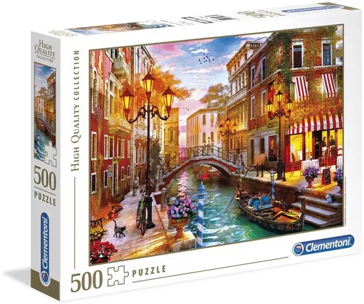 Puzzle Sunse Over Venice 2D 500 Κομμάτια