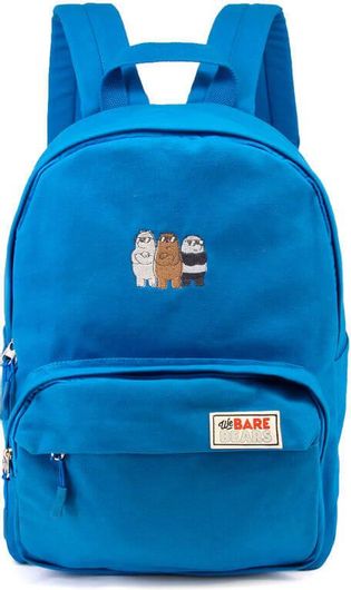 Σχολική Τσάντα Δημοτικού Karactermania We Bare Bears Blue