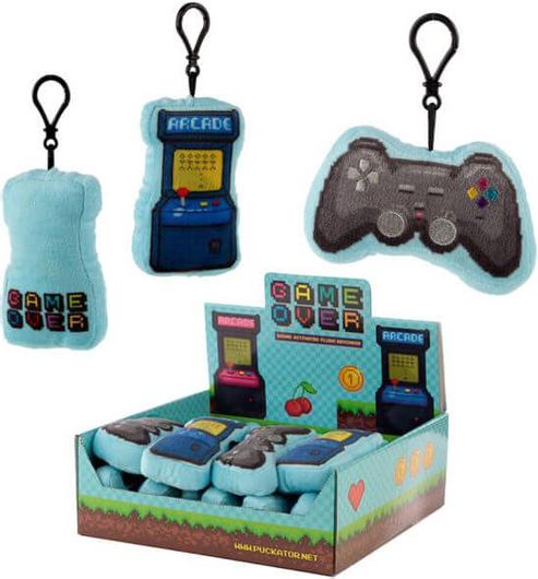 Μπρελόκ Puckator Game Over Plush  With Sound (KEY152) 1τεμ. με Τυχαία Επιλογή