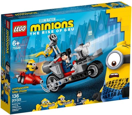 Lego Minions 75549 Unstoppable Bike Chase