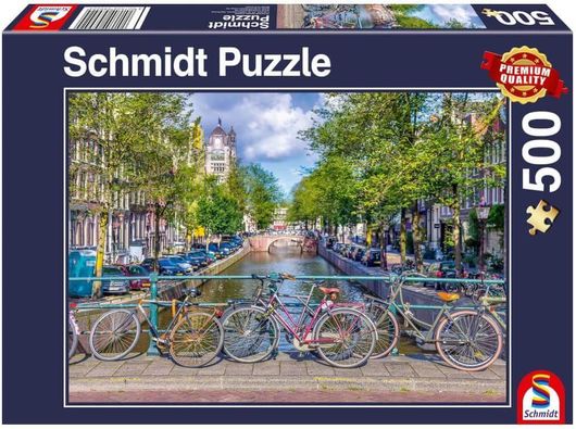Puzzle Spring Time in Amsterdam 2D 500 Κομμάτια