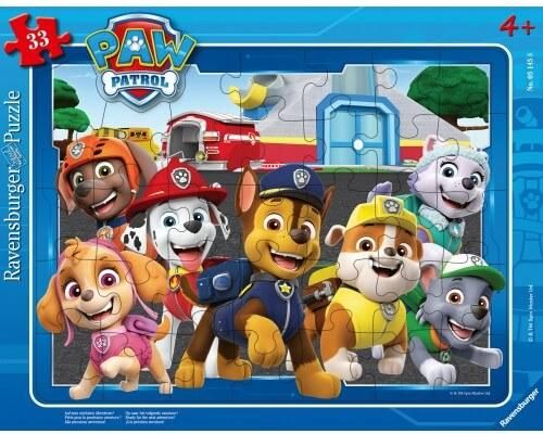 Παιδικό Παζλ Paw Patrol Σε Δράση Ravensburger 05145 Καρτέλα 33 Τεμ.