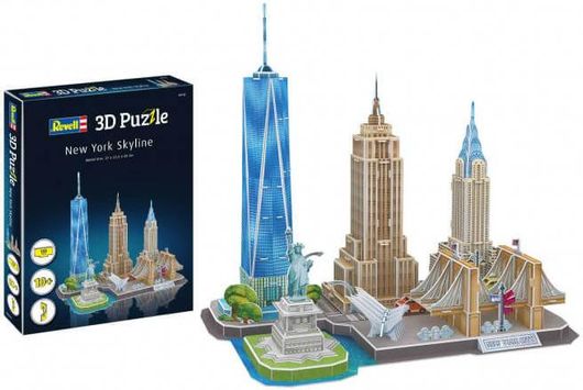 Puzzle New York Skyline 3D 123 Κομμάτια