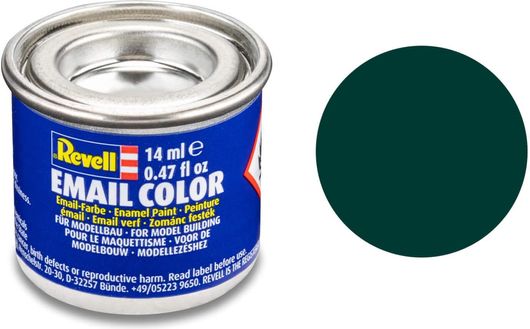 Χρώμα Μοντελισμού Revell 32140 Email Color 14Ml Black-Green Mat