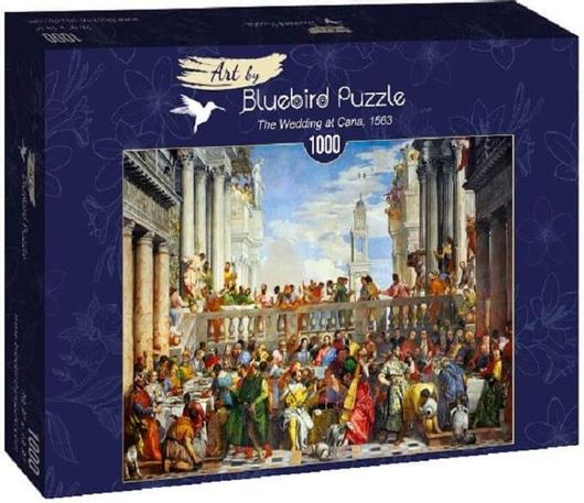 Puzzle Museum Series Paolo Veronese The Wedding at Cana, 1563 2D 1000 Κομμάτια