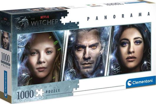 Puzzle Panorama The Witcher: Faces 2D 1000 Κομμάτια