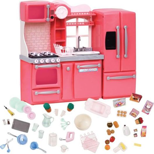 Σετ Our Generation Gourmet Κουζίνα-78Τμχ Bd37365Z