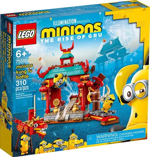 Lego Minions: Minions Kung Fu Battle για 6+ Ετών #75550