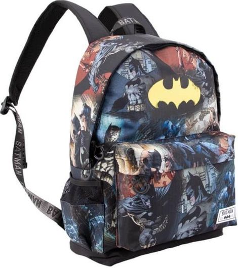 Σχολική Τσάντα Δημοτικού Karactermania Adaptable DC Comics Batman Darkness