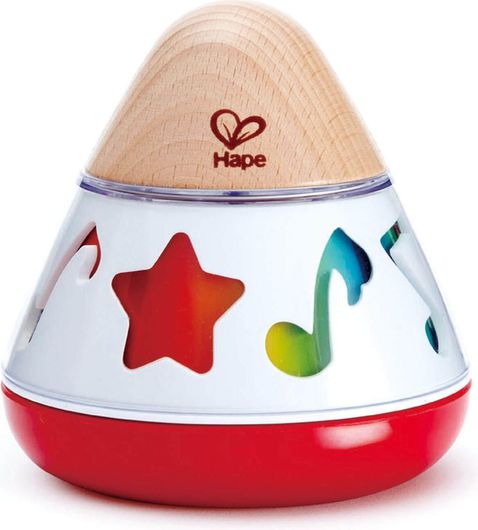 Βρεφικό Παιχνίδι Δραστηριοτήτων Hape Early Melodies Ξύλινο Rotating Music Box E0332