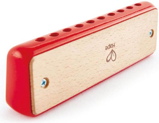 Μουσικό Παιχνίδι Hape Early Melodies Ξύλινο Blues Harmonica E0616