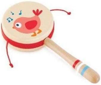 Μουσικό Παιχνίδι Hape Rattle Drum E8380