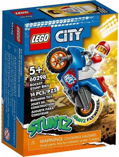 Lego City Rocket Stunt Bike για 5+ Ετών #60298