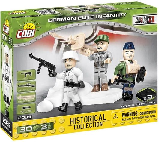 Τουβλάκια COBI 2039 Historical Collectionn Β Παγκοσμίου,Γερμανοί Στρατιώτες