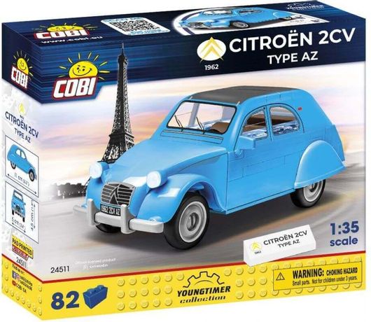 Τουβλάκια COBI 24511 Youngtimer Series Official Citroen 2CV Type AZ 1962,1:35 - 82τεμ.