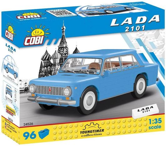 Τουβλάκια COBI 24526 Youngtimer Series Official Lada 2101,1:35 - 96τεμ.