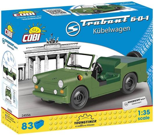 Τουβλάκια COBI 24556 Youngtimer Series Trabant 601 Kubelwagen 1:35 - 83τεμ.