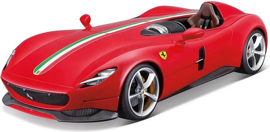 Αυτοκινητάκι Μεταλλικό Bburago 18/16909 Official Ferrari Monza SP1 Limited κόκκινο κλίμακα 1:18