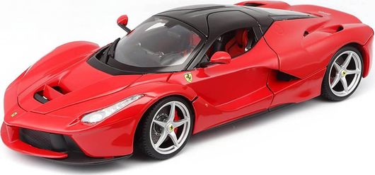 Αυτοκινητάκι Μεταλλικό Bburago 18/16901 Official Ferrari LaFerrari Limited κόκκινο κλίμακα 1:18
