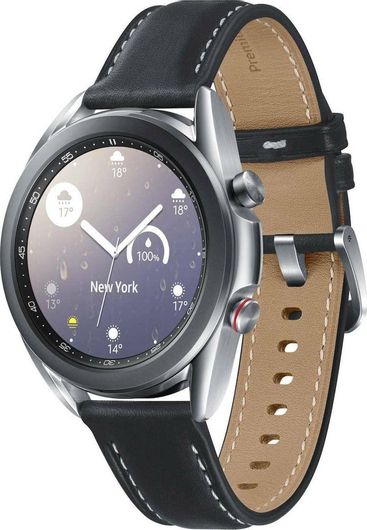 Smartwatch Samsung Galaxy Watch3 LTE Stainless Steel 41mm Αδιάβροχο Mystic Silver