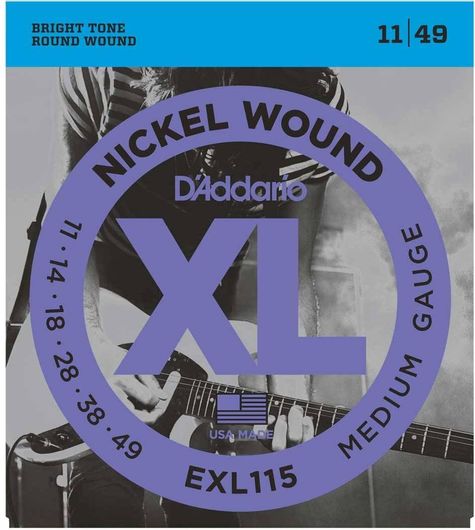Σετ Χορδές D'Addario EXL115 011-049