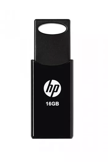 USB 2.0 Stick HP 16GB Μαύρο