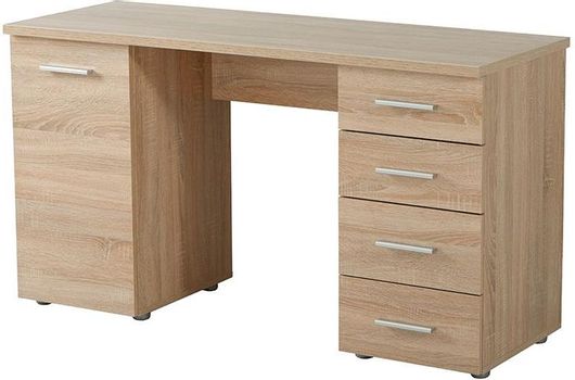 Γραφείο Fylliana Liber Ξύλινο Sonoma 135x50x75.5cm