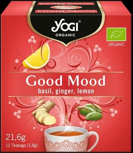 Τσάι Βιολογικό Yogi Tea Good Mood 12 Φακελάκια