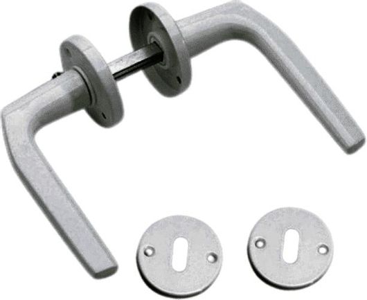 Πόμολο Πόρτας Martin Αλουμινίου 08930 Λευκό