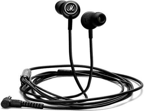 Marshall Mode In-ear Handsfree με Βύσμα 3.5mm Μαύρο
