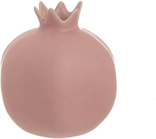 Διακοσμητικό Επιτραπέζιο Ρόδι Inart Κεραμικό inart 13x13x13cm Ροζ