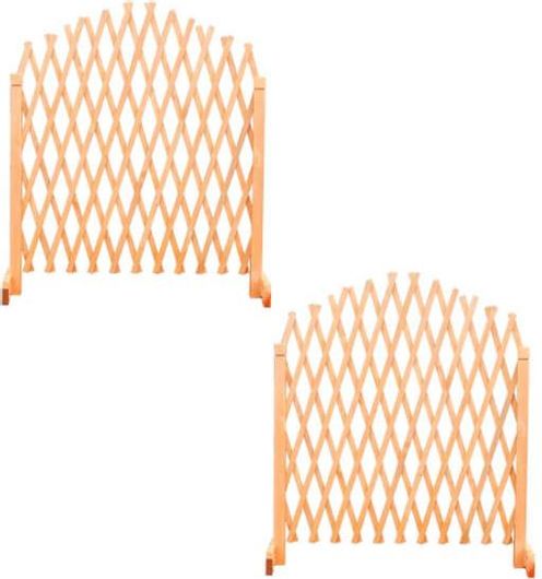 Σετ Ξύλινες Ρυθμιζόμενες Πέργκολες 150 cm Hoppline HOP1001196 2 τμχ