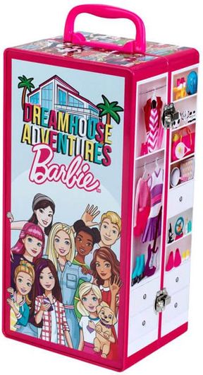 Ντουλάπα Ρούχων Barbie με Κρεμάστρες Klein 5801