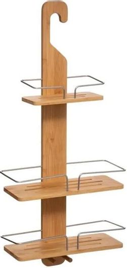 Ραφιέρα Μπάνιου Κρεμαστή από Μπαμπού με 3 Ράφια 30 x 12 x 70 cm Idomya 30031198