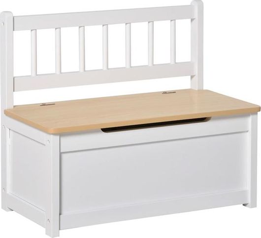 Παιδικό Μπαούλο Αποθήκευσης Παιχνιδιών 60 x 30 x 50 cm HOMCOM Ξύλινο 311-034