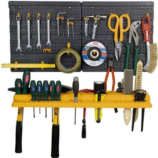 Σύστημα Αποθήκευσης Εργαλείων Επιτοίχιο MWS18518 54 τμχ