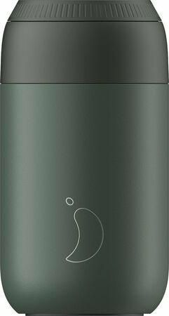 Ποτήρι Θερμός Chilly's S2 0.34lt Inox Pine Green