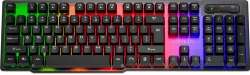 Gaming Πληκτρολόγιο Krux Solar RGB με RGB Φωτισμό Αγγλικό US