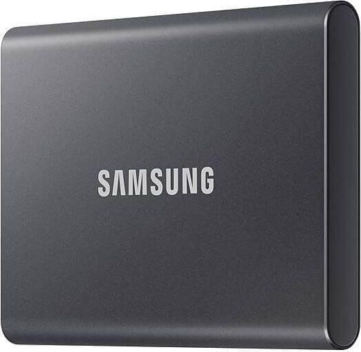 Εξωτερικός Σκληρός Δίσκος SSD Samsung T7 USB 3.2 / USB-C 1TB 2.5" Titan Grey
