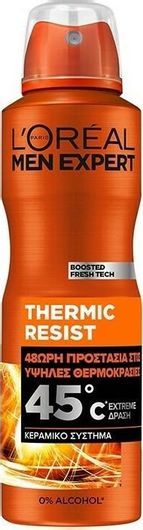 Ανδρικό Αποσμητικό L'Oreal Men Expert Thermic Resist 45o C Spray 150ml